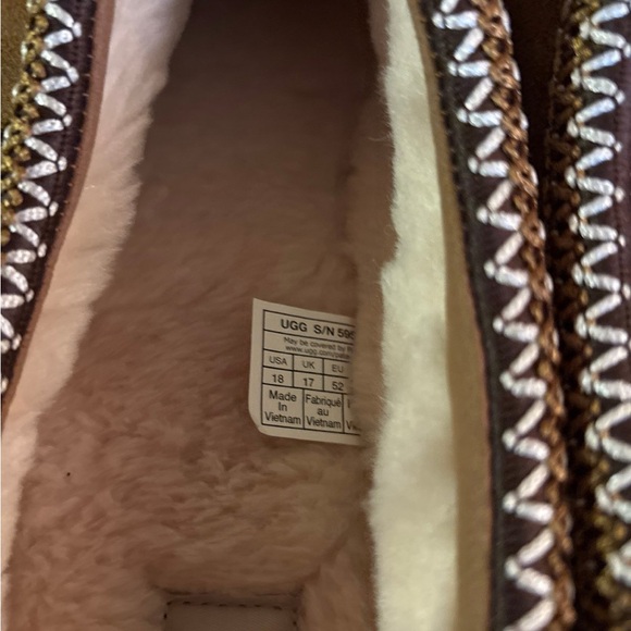 Ugg Men Tasman Chestnut Shoes NIB Size 18 main image 4